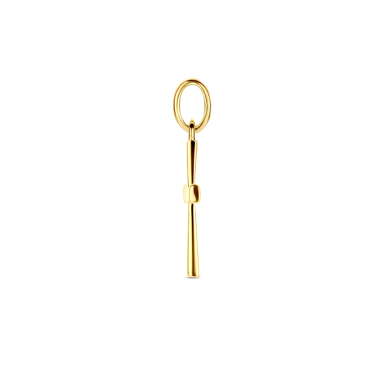 hanger kruis 14K geelgoud