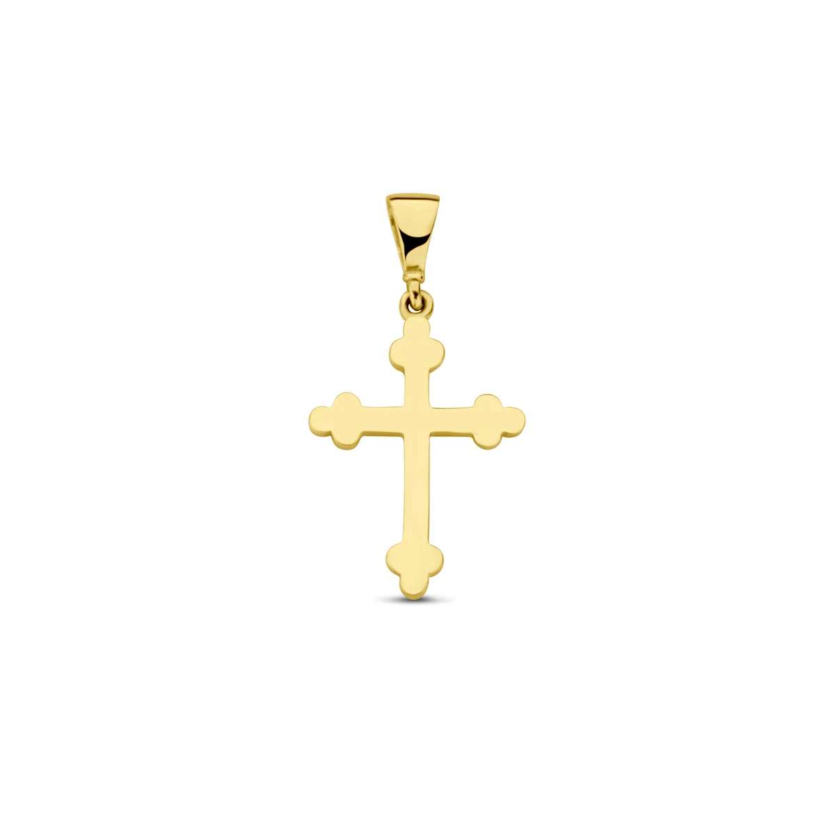 hanger kruis 14K geelgoud