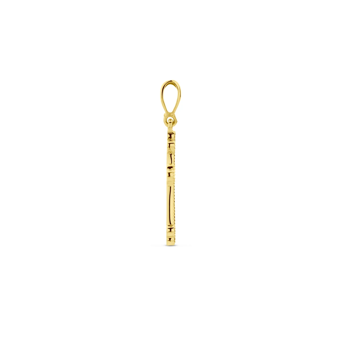 hanger kruis 14K geelgoud