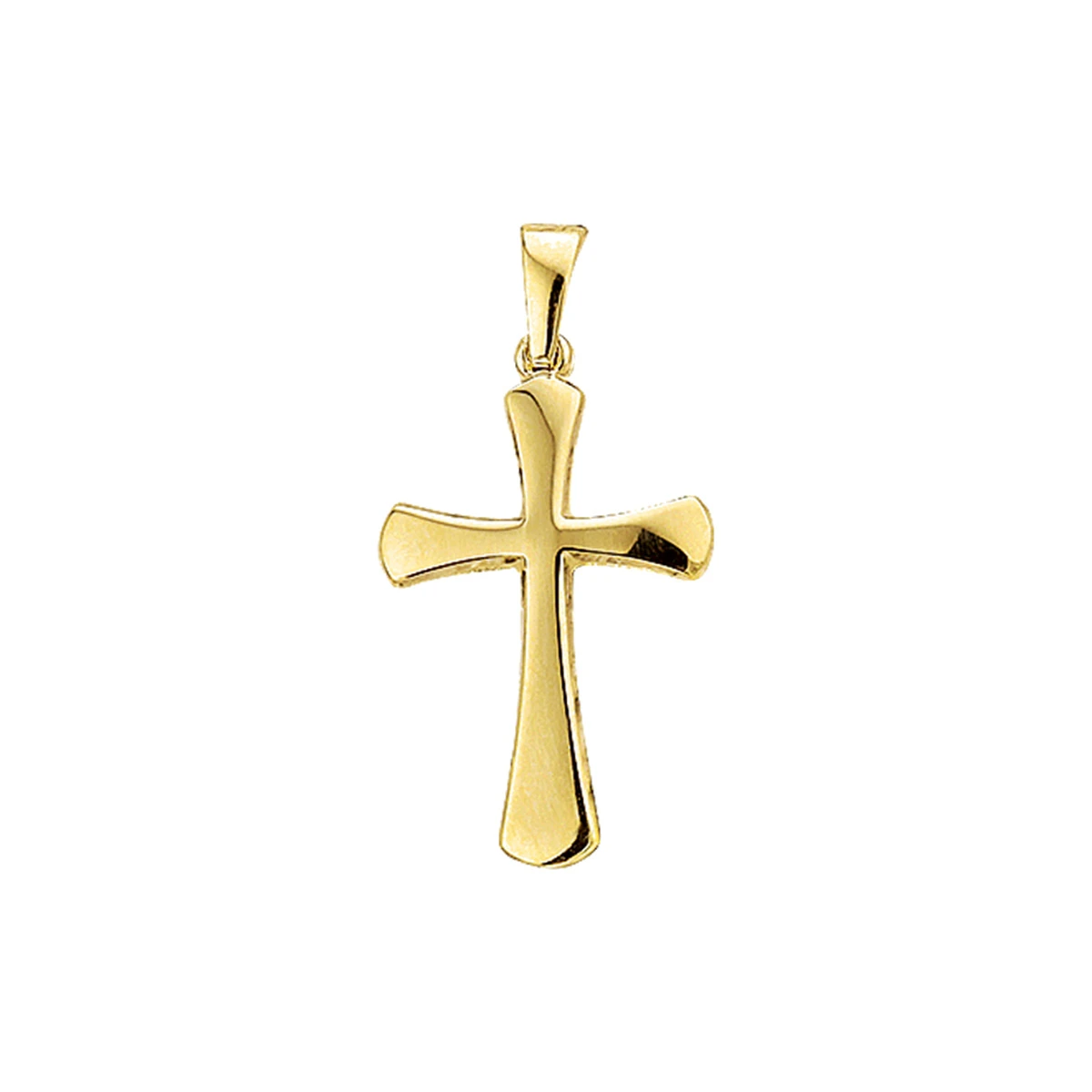 hanger kruis 14K geelgoud