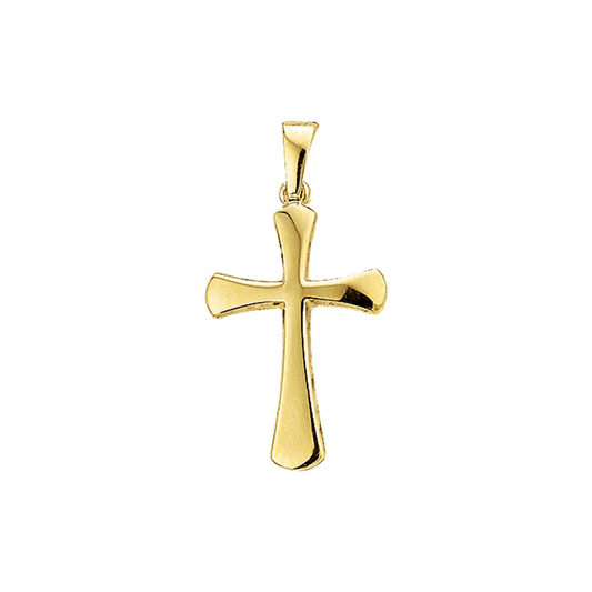 hanger kruis 14K geelgoud