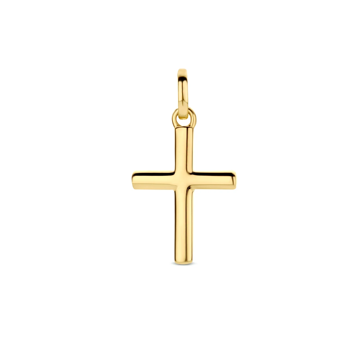 hanger kruis 14K geelgoud