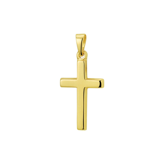 hanger kruis 14K geelgoud
