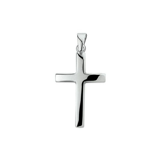 hanger kruis 14K witgoud