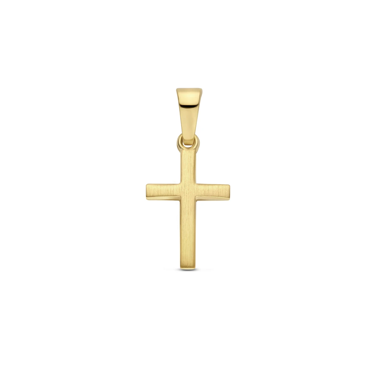hanger kruis 20 mm 14K geelgoud