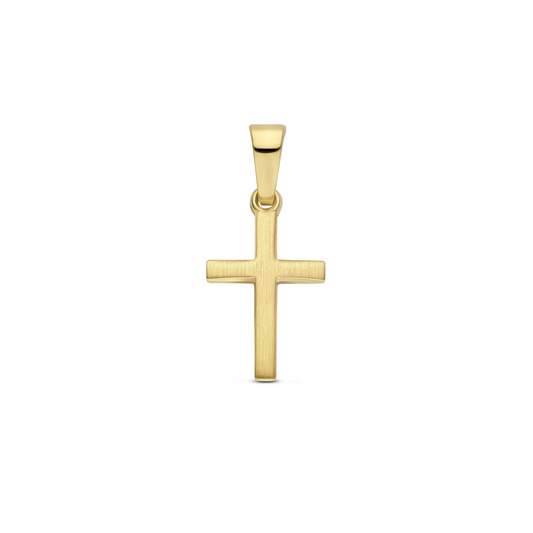 hanger kruis 20 mm 14K geelgoud