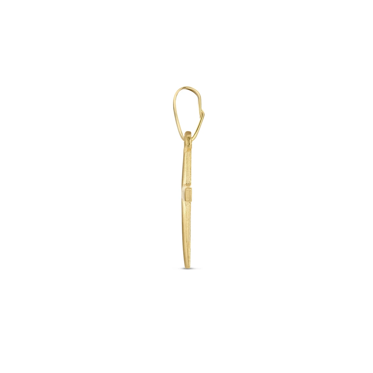 hanger kruis 20 mm 14K geelgoud