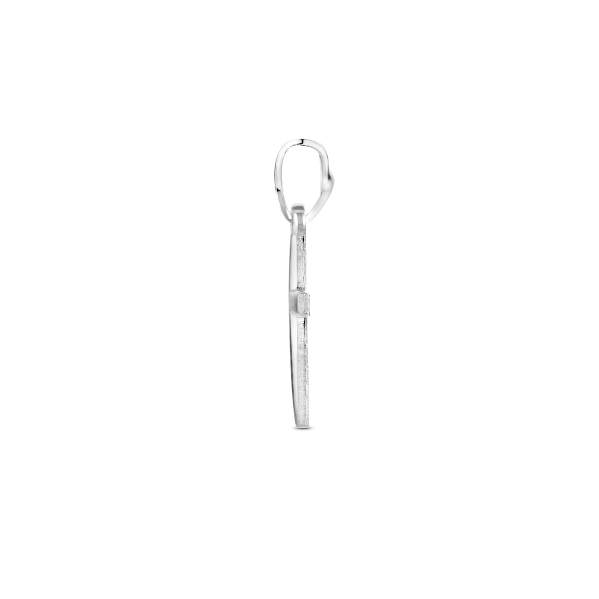 hanger kruis 20 mm zilver gerhodineerd