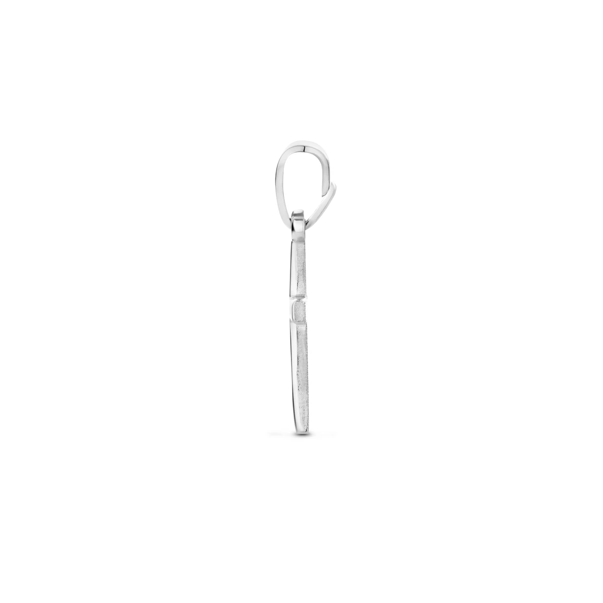 hanger kruis 20 mm zilver gerhodineerd