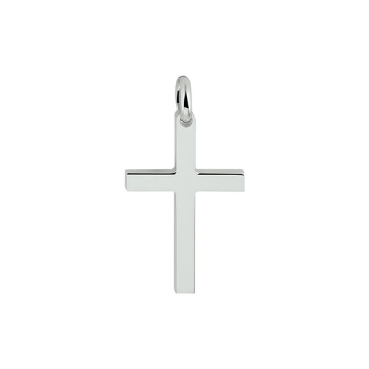 hanger kruis zilver gerhodineerd