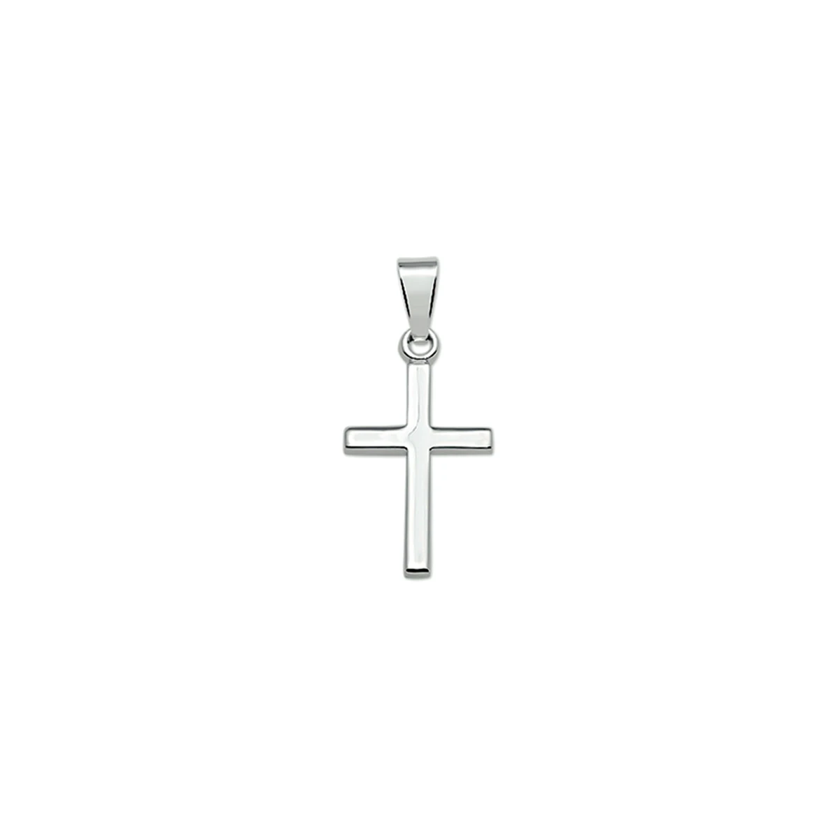 hanger kruis zilver gerhodineerd