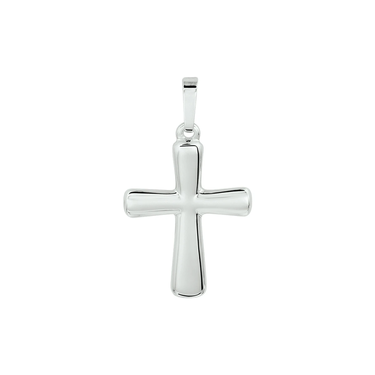 hanger kruis zilver gerhodineerd