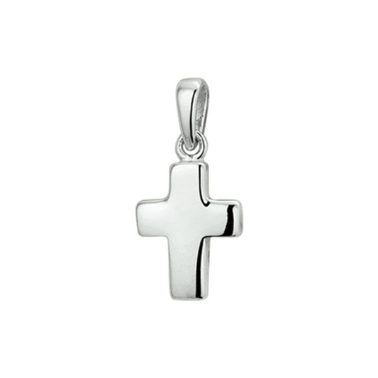 hanger kruis zilver gerhodineerd