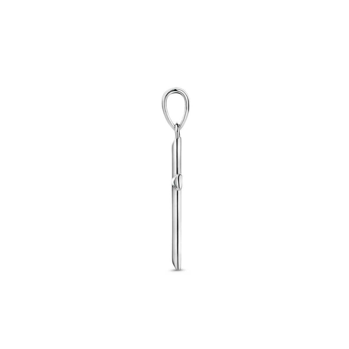 hanger kruis zilver gerhodineerd