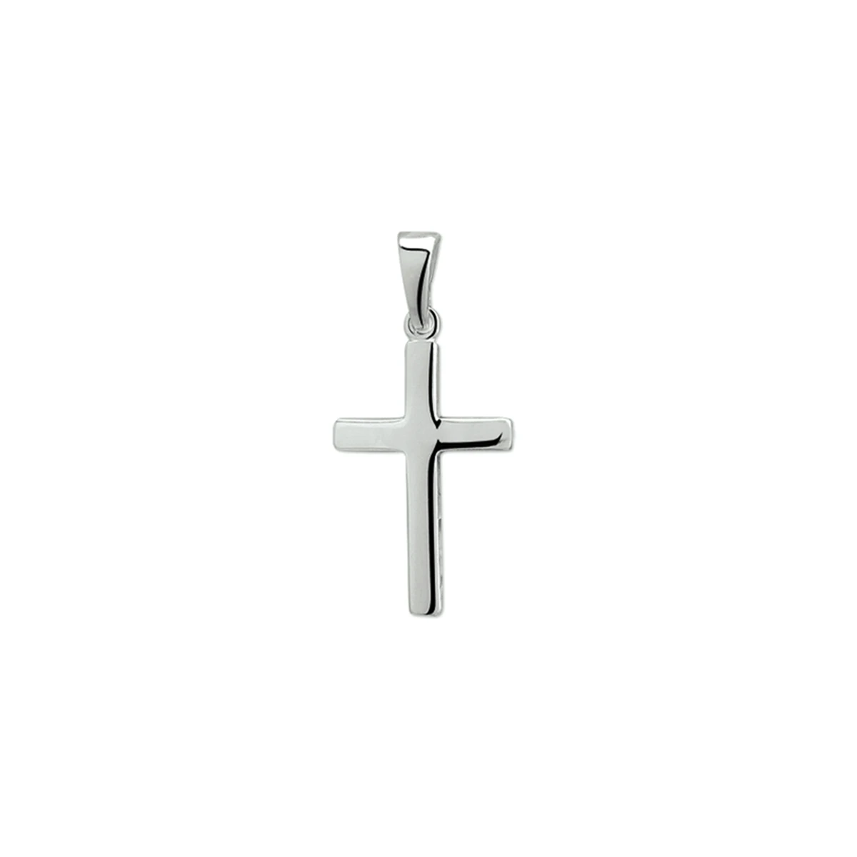 hanger kruis zilver gerhodineerd