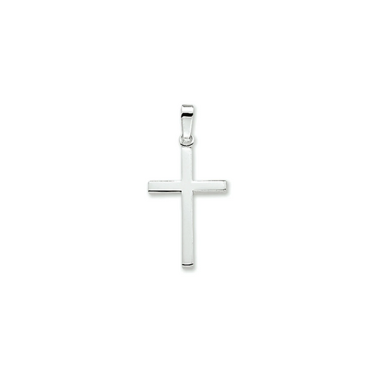 hanger kruis zilver gerhodineerd