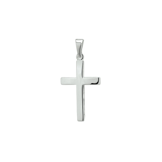 hanger kruis zilver gerhodineerd