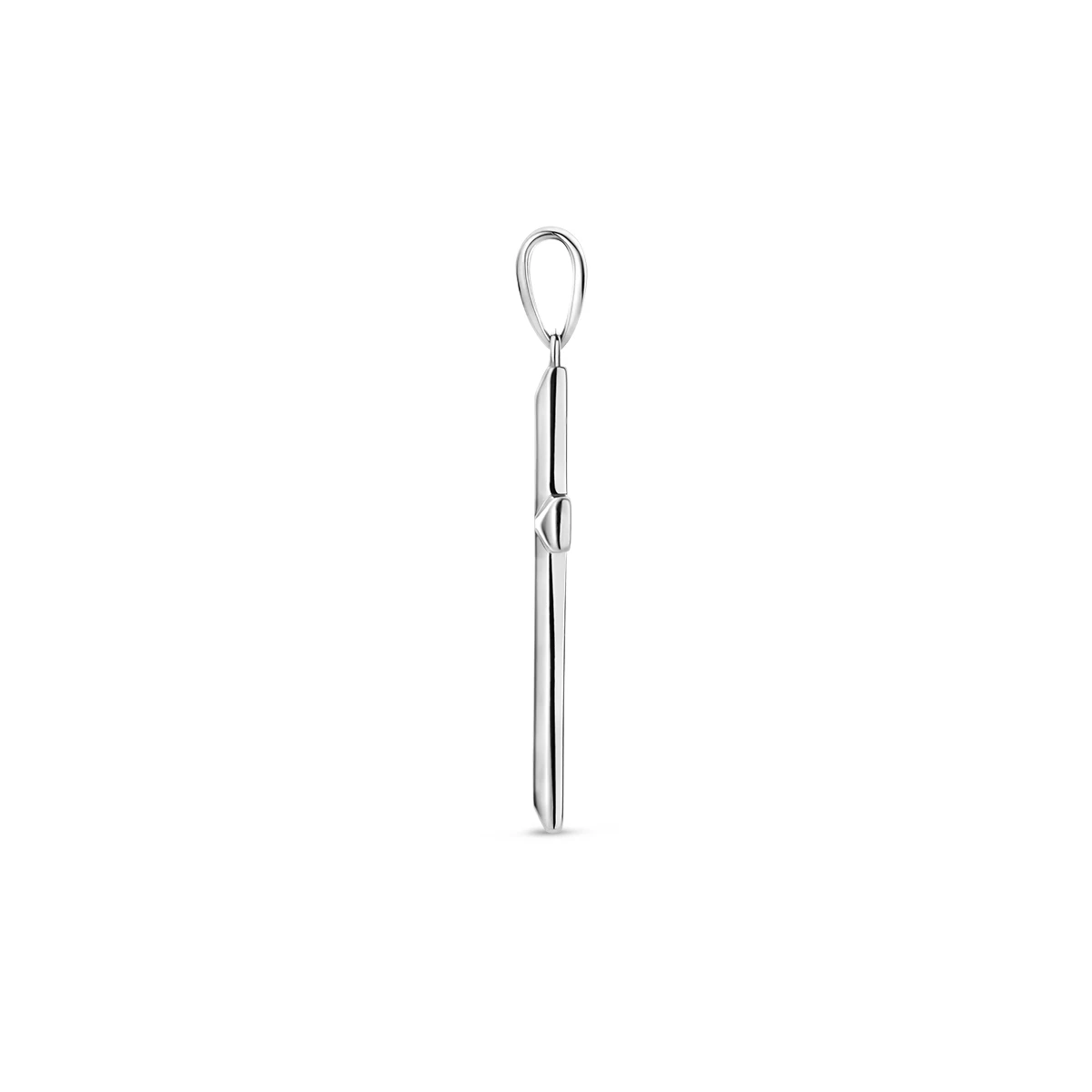 hanger kruis zilver gerhodineerd