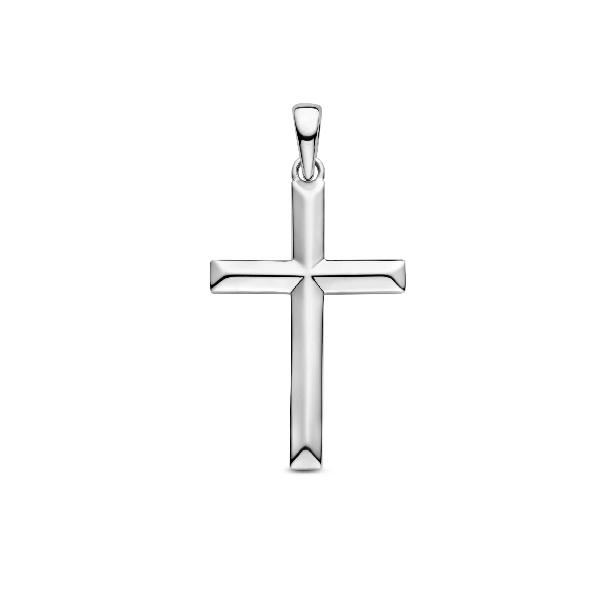 hanger kruis zilver gerhodineerd
