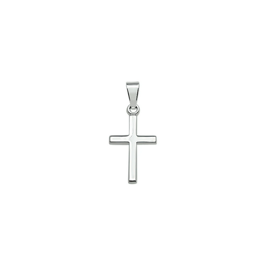 hanger kruis zilver gerhodineerd