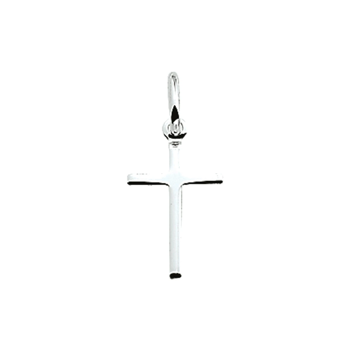 hanger kruis zilver wit