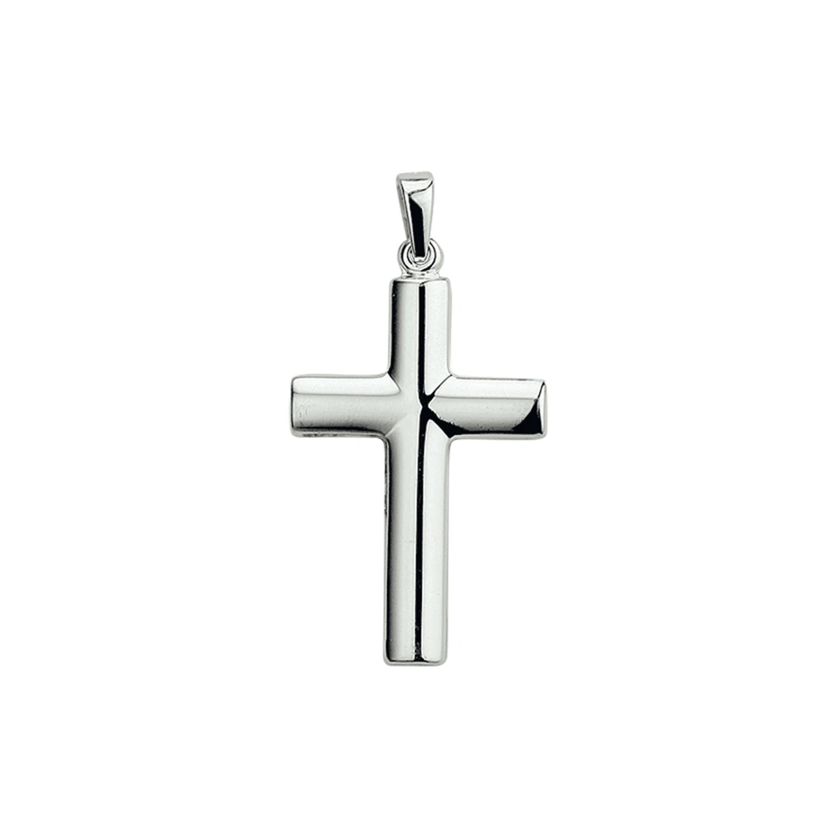 hanger kruis zilver wit