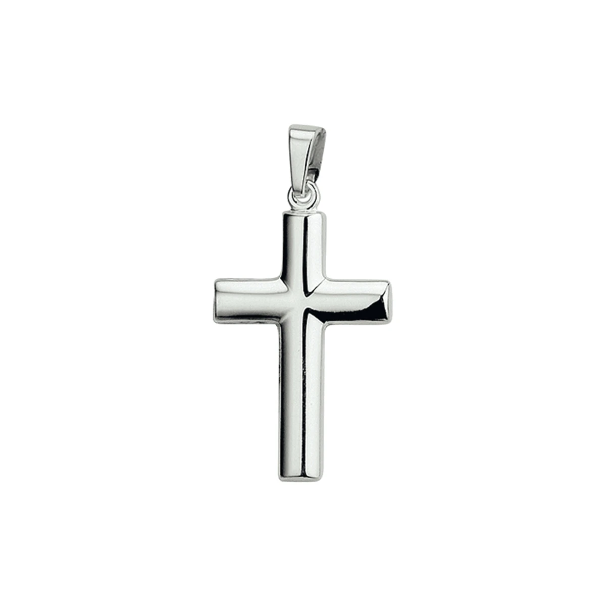 hanger kruis zilver wit
