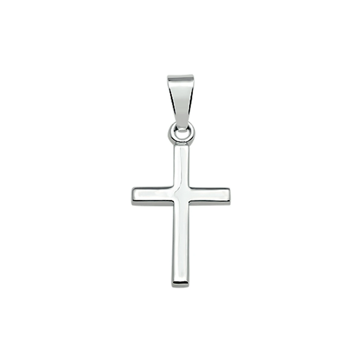 hanger kruis zilver wit