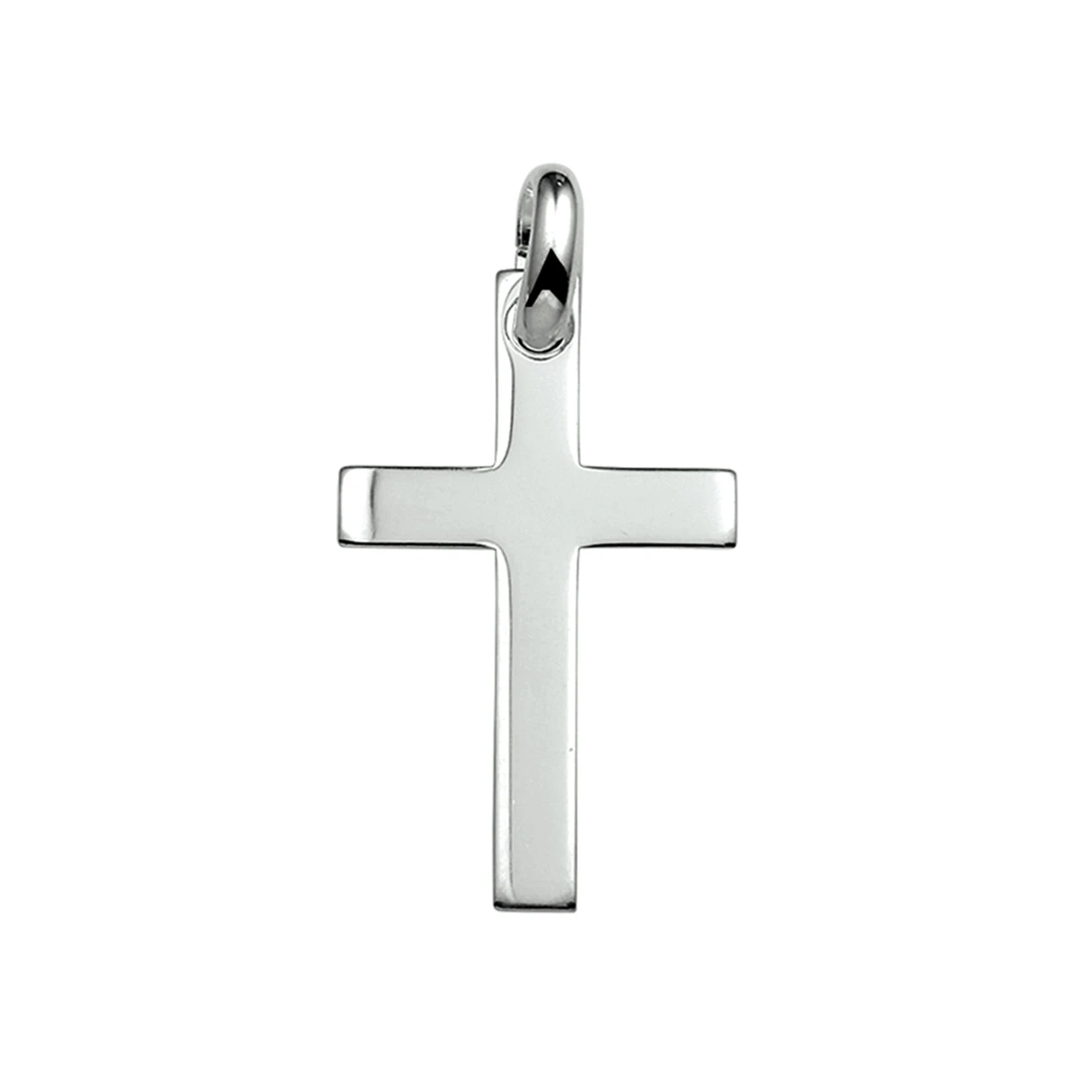 hanger kruis zilver wit