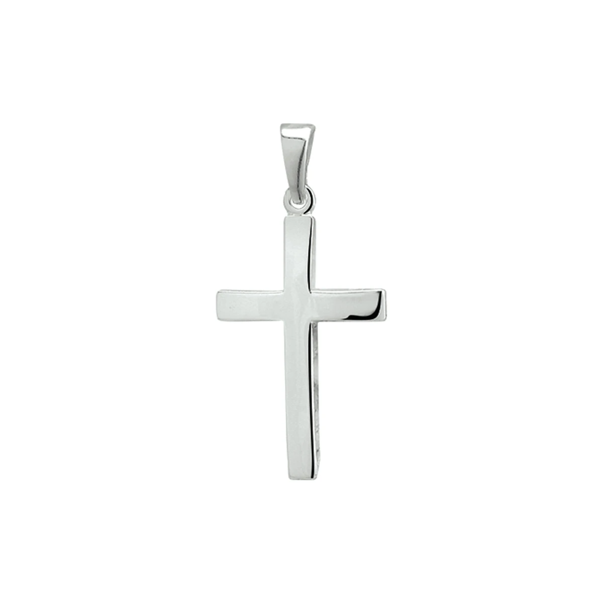 hanger kruis zilver wit