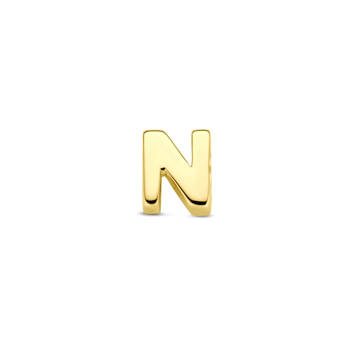 hanger letter 14K geelgoud