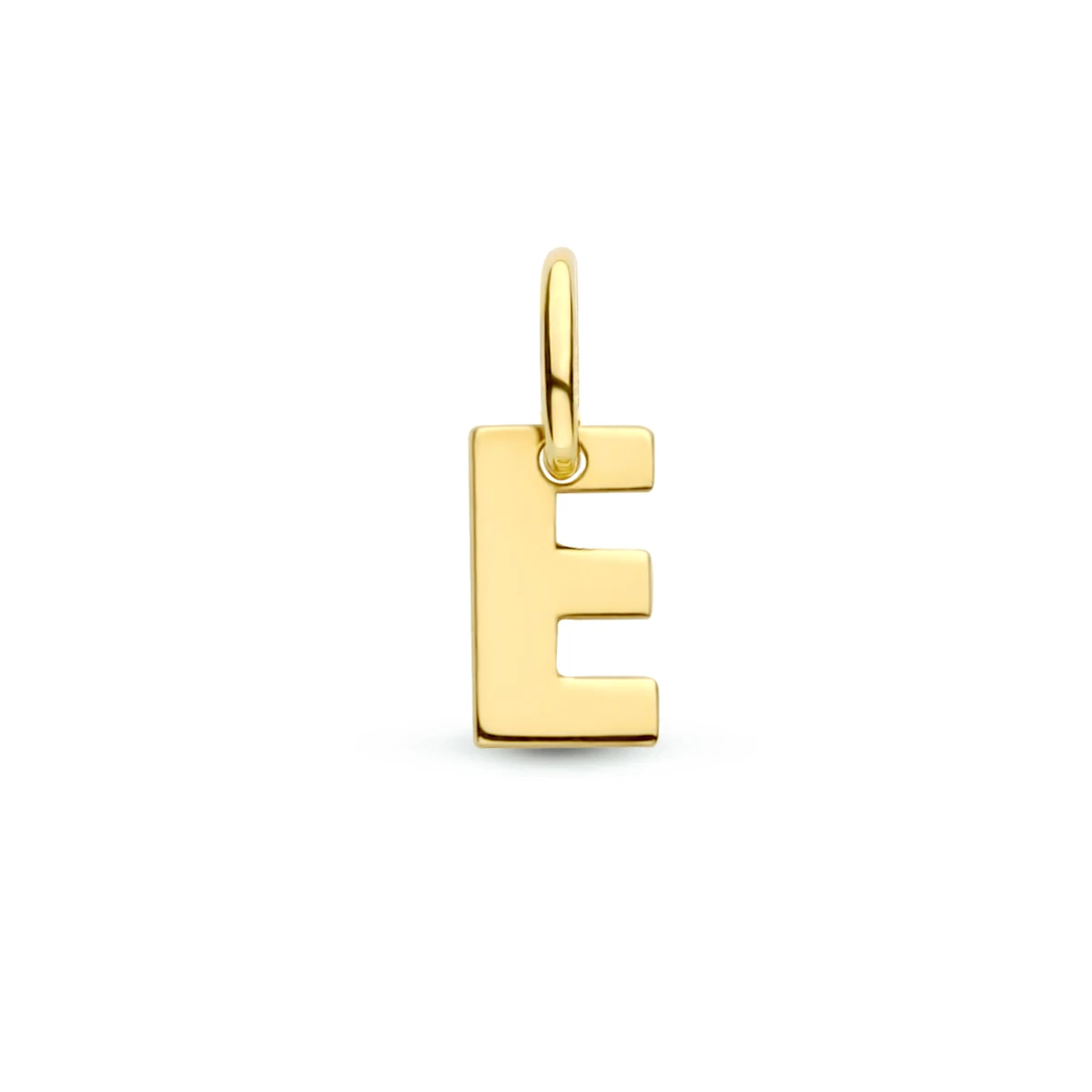 hanger letter 14K geelgoud