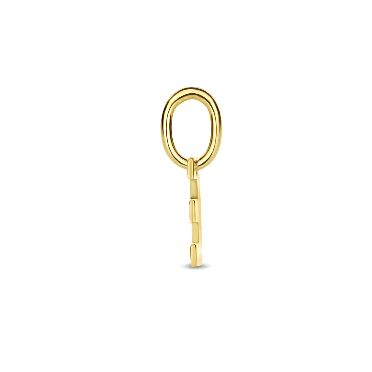 hanger letter 14K geelgoud
