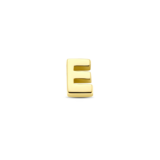 hanger letter 14K geelgoud