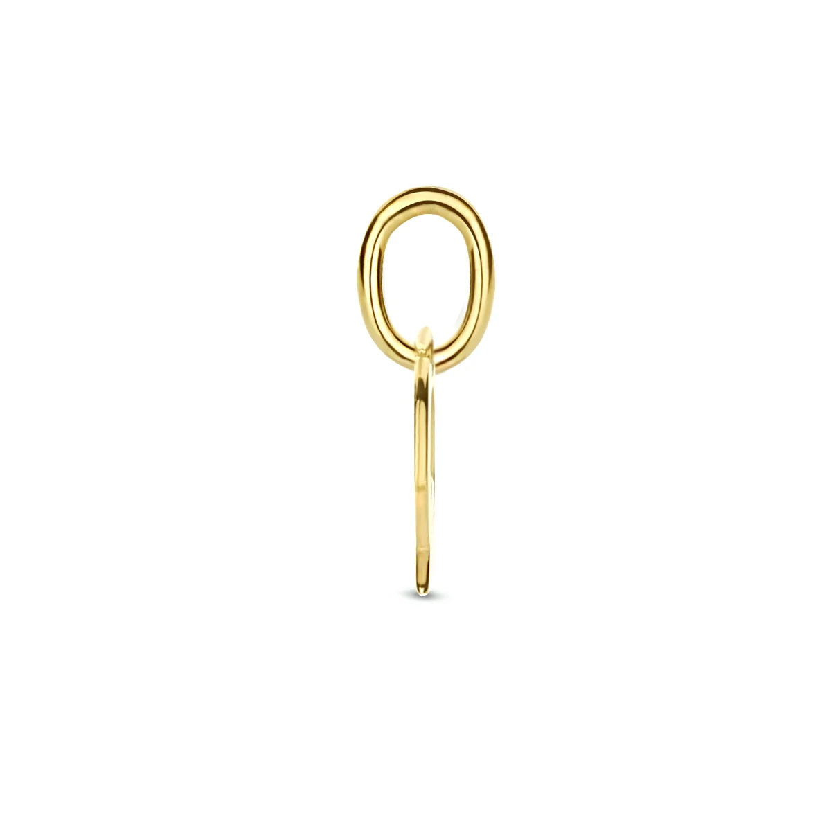 hanger letter 14K geelgoud