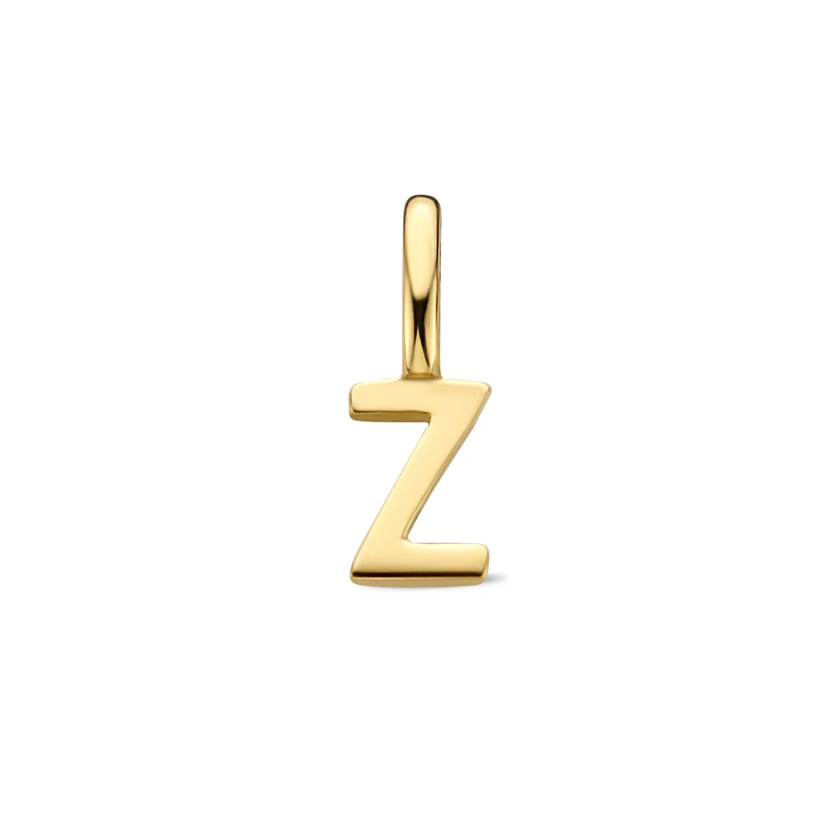 hanger letter 14K geelgoud