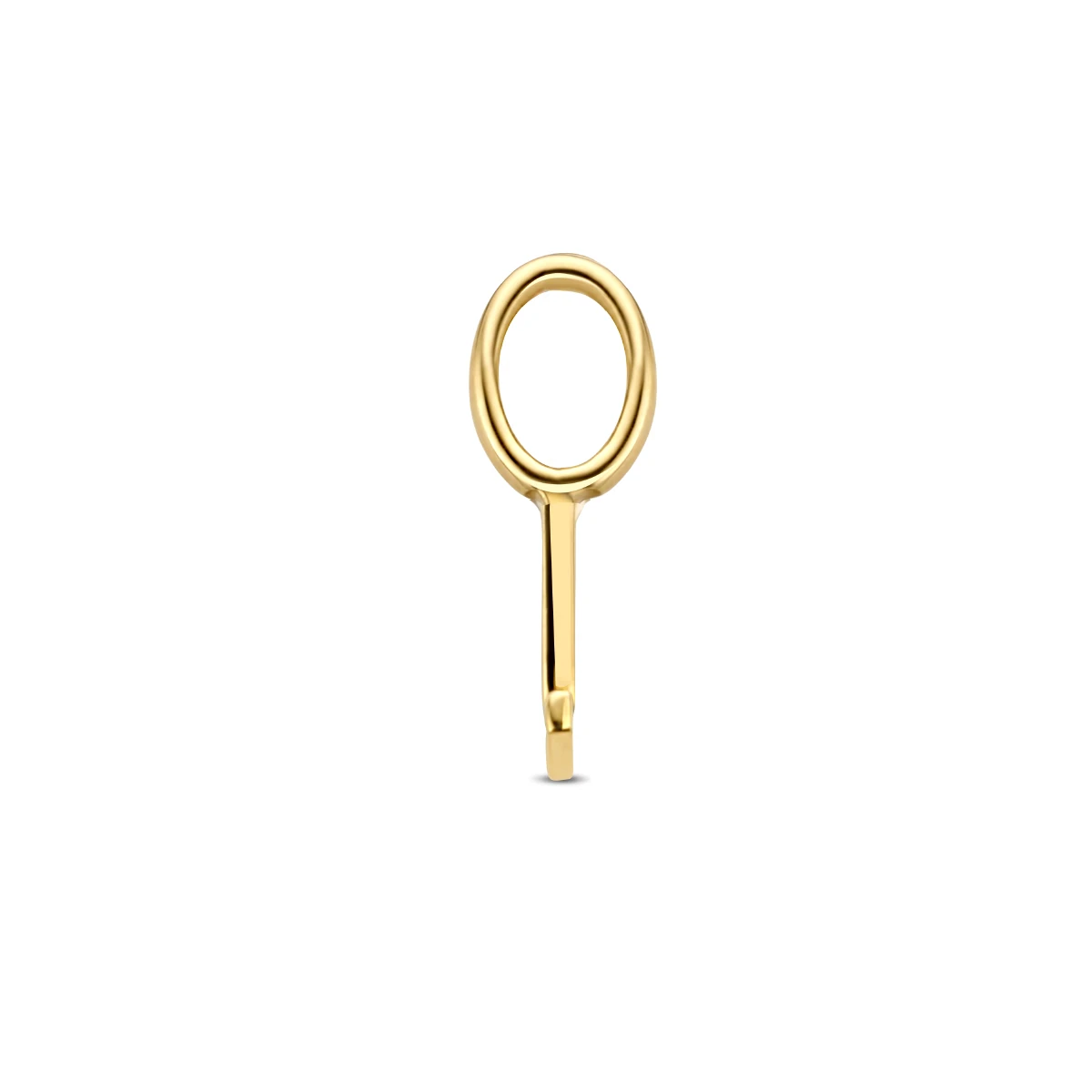 hanger letter 14K geelgoud