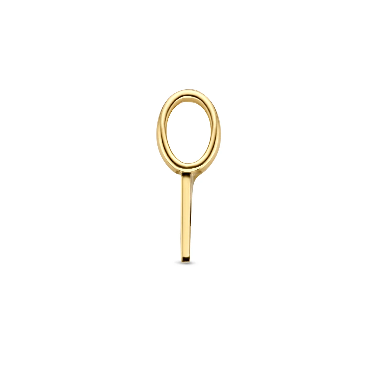 hanger letter 14K geelgoud