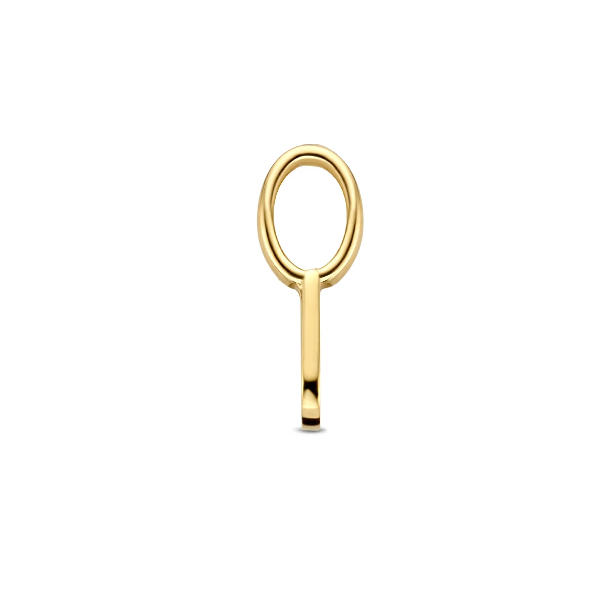 hanger letter 14K geelgoud
