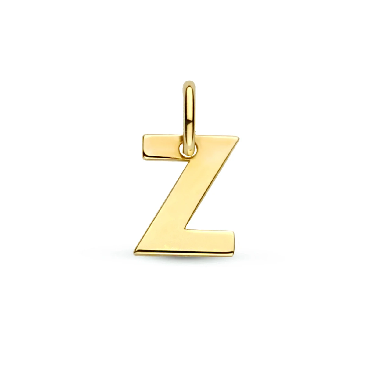 hanger letter 14K geelgoud