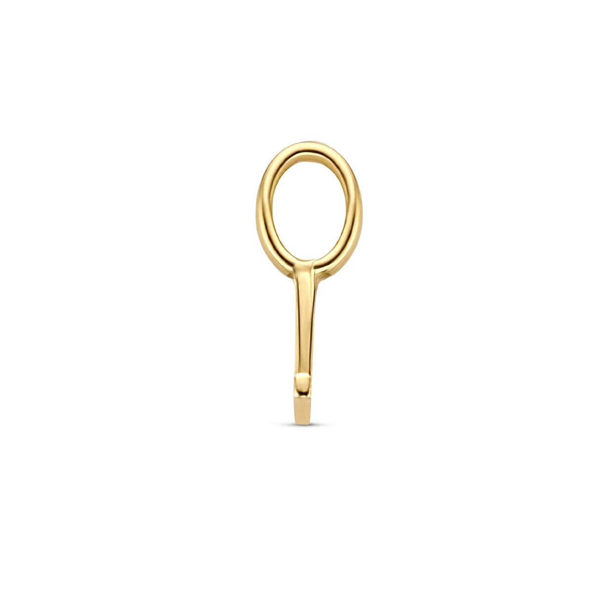 hanger letter 14K geelgoud