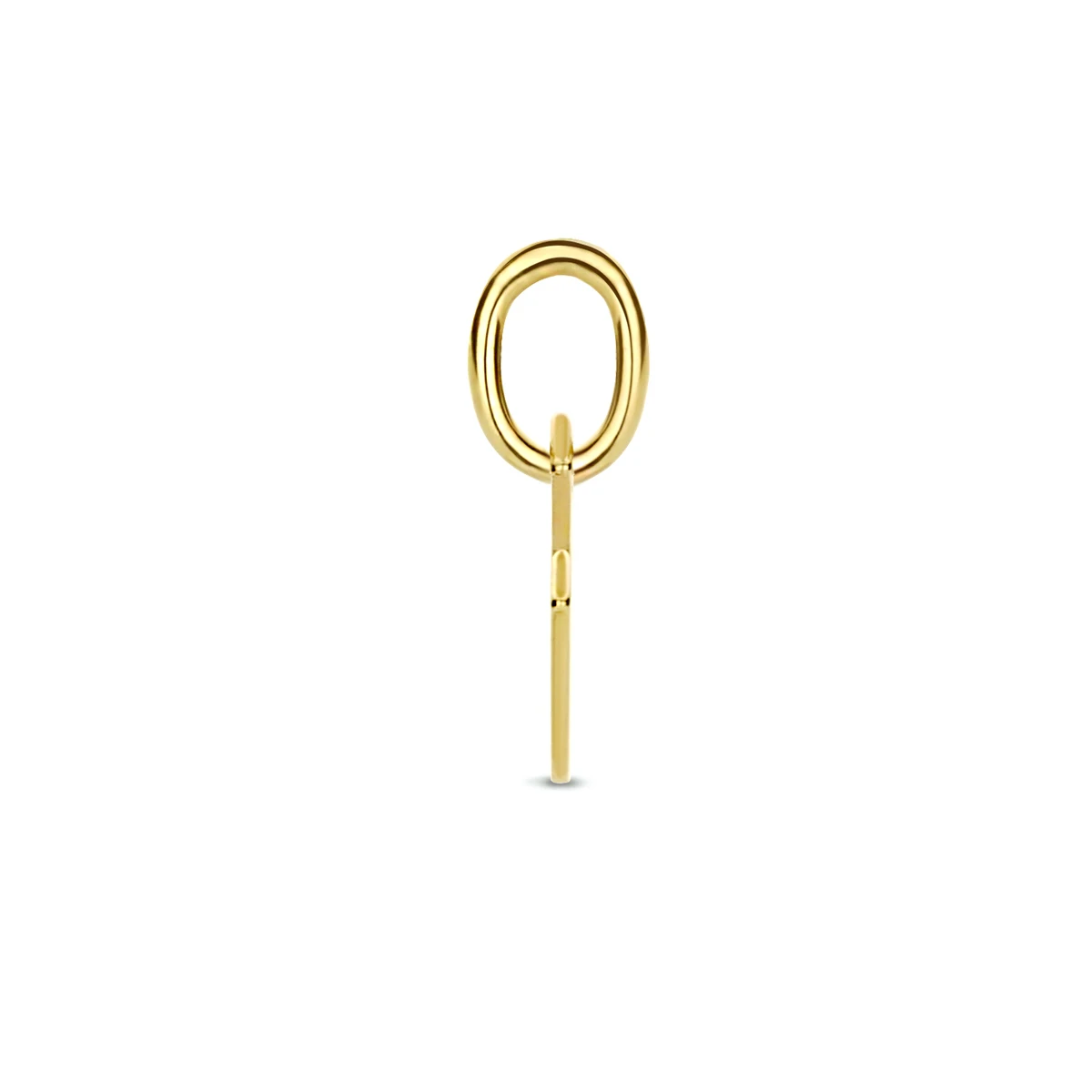 hanger letter 14K geelgoud
