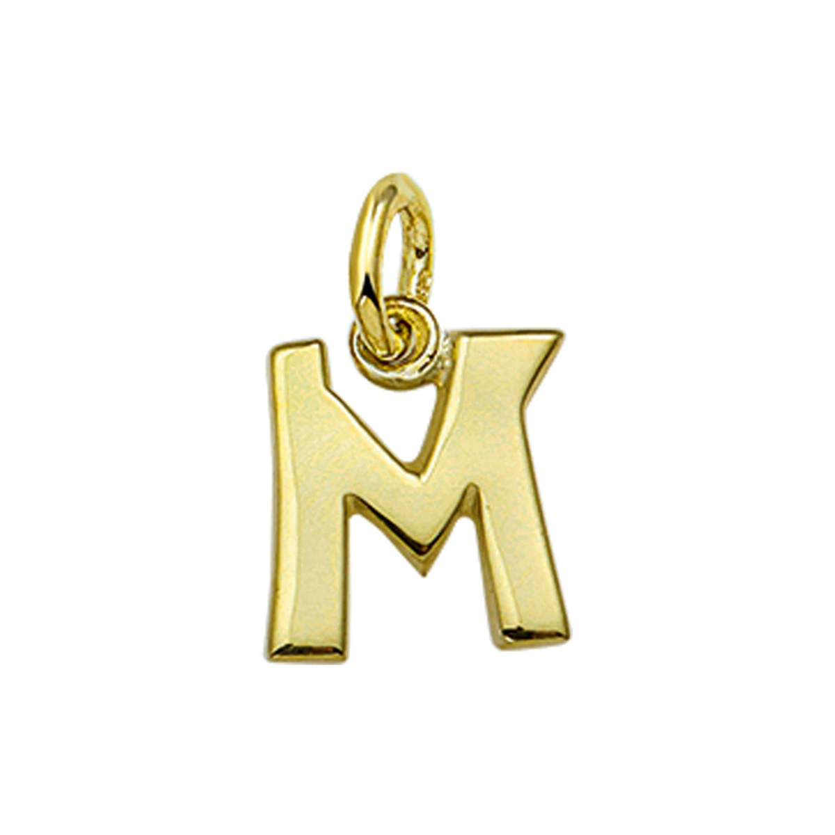 hanger letter 14K geelgoud