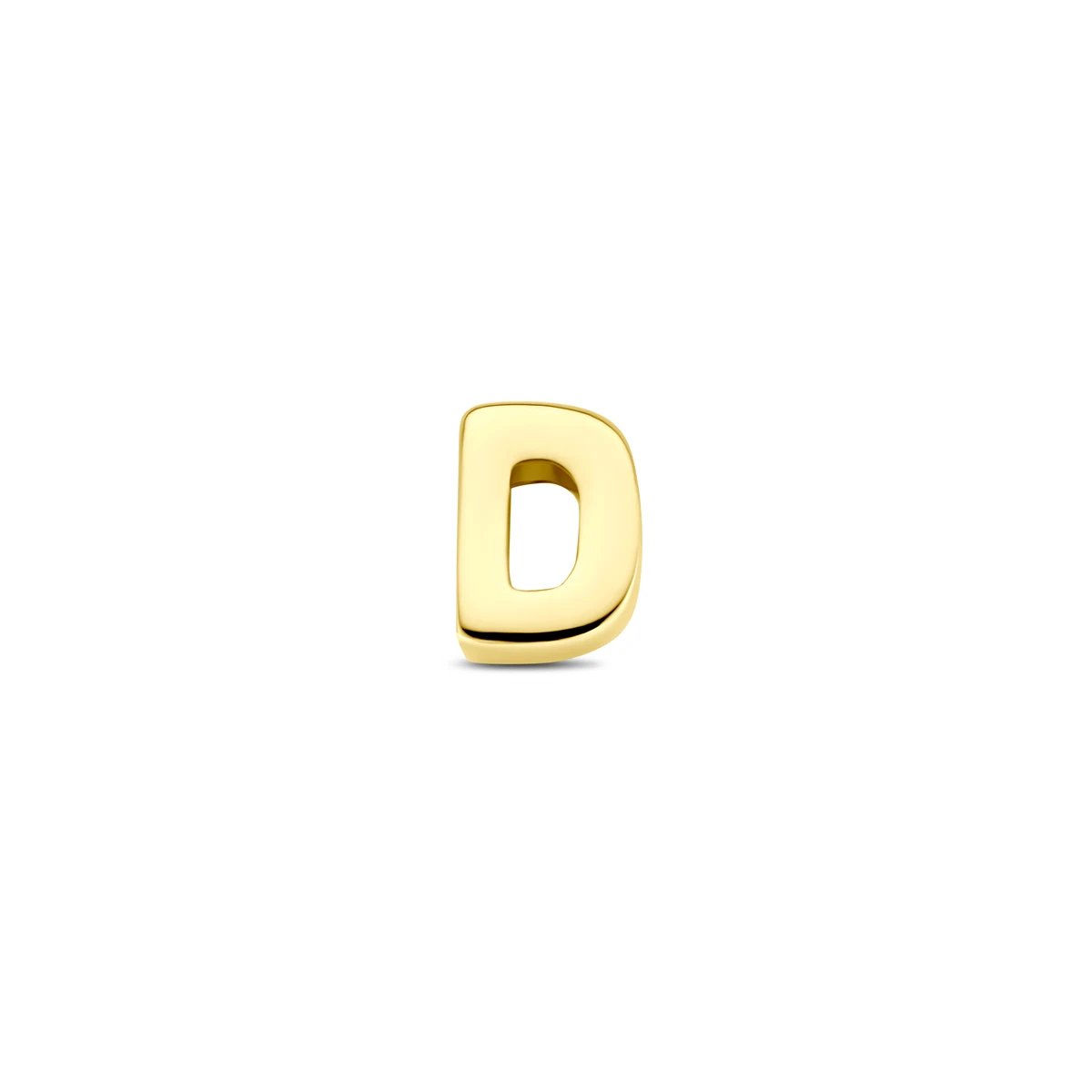 hanger letter 14K geelgoud