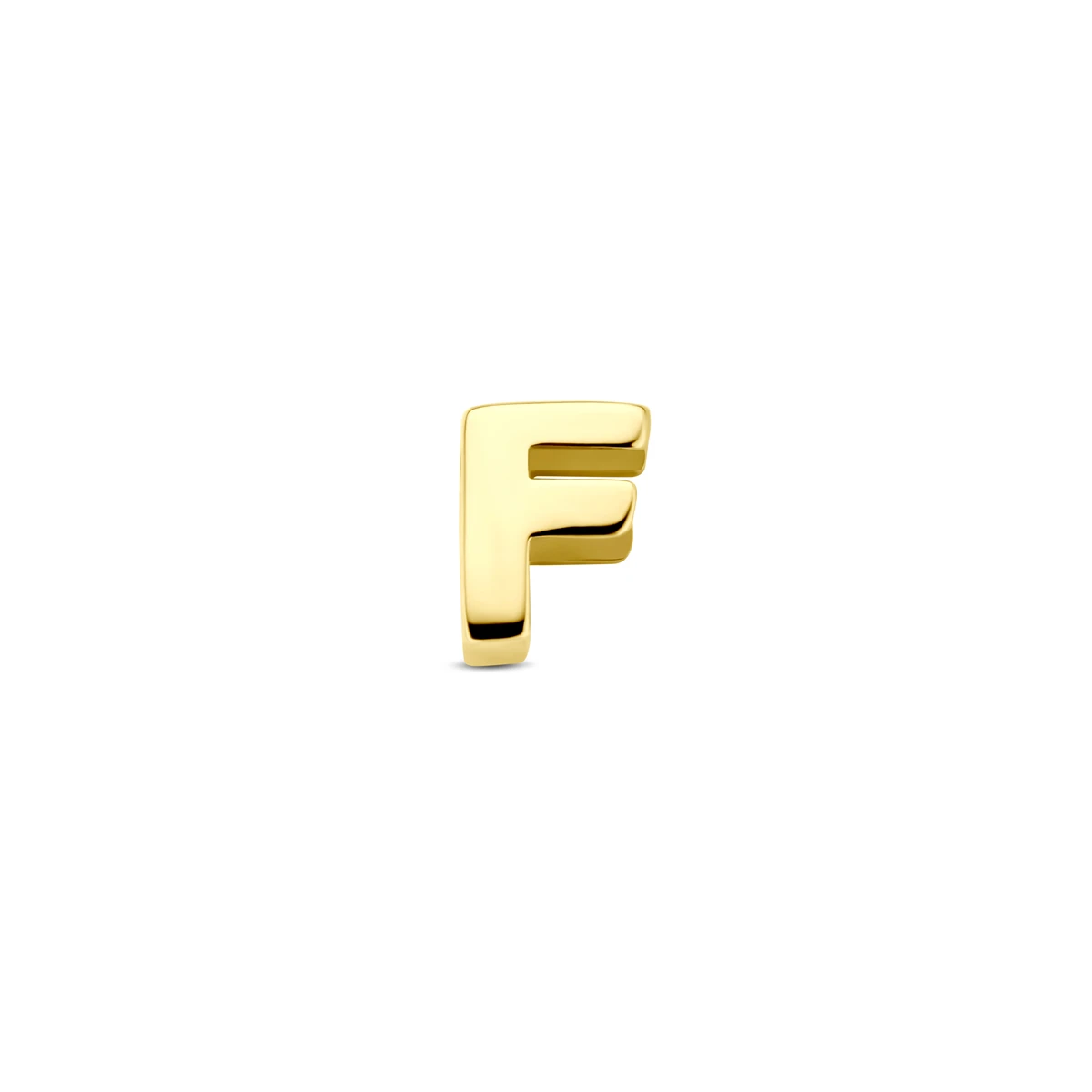 hanger letter 14K geelgoud