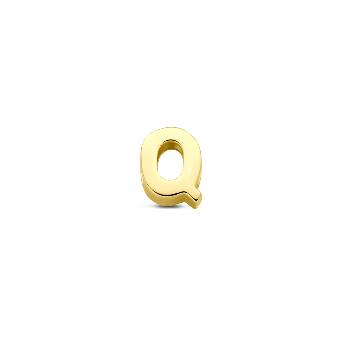 hanger letter 14K geelgoud