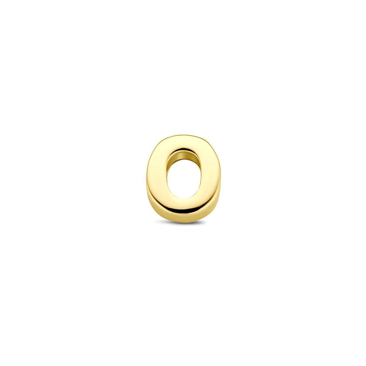 hanger letter 14K geelgoud