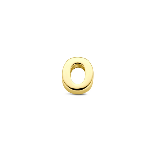 hanger letter 14K geelgoud