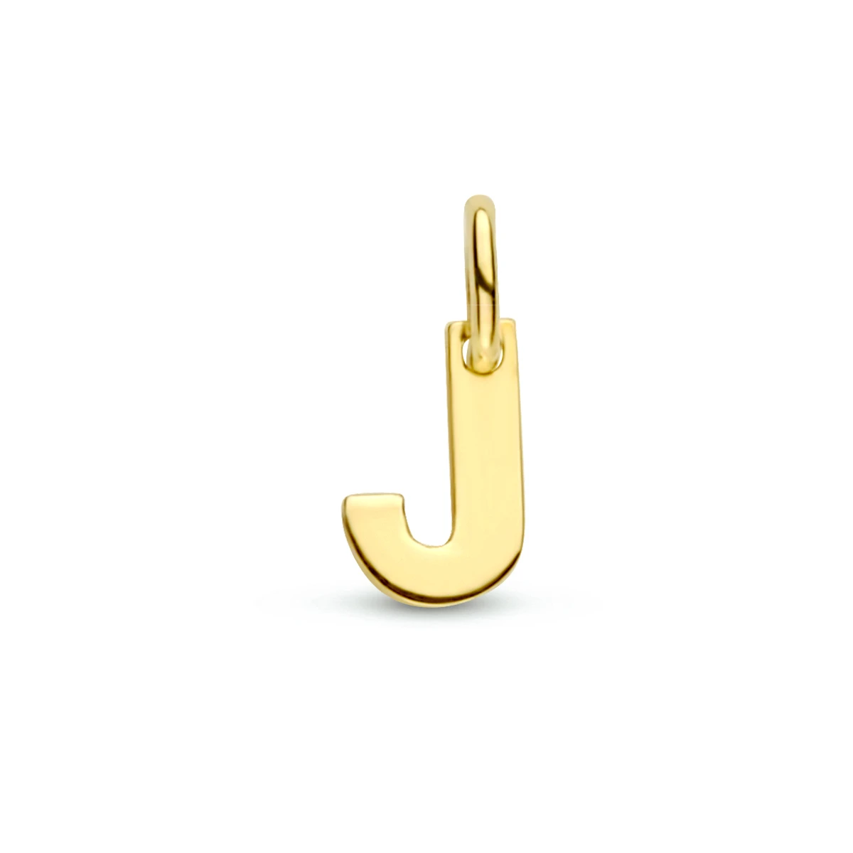 hanger letter 14K geelgoud