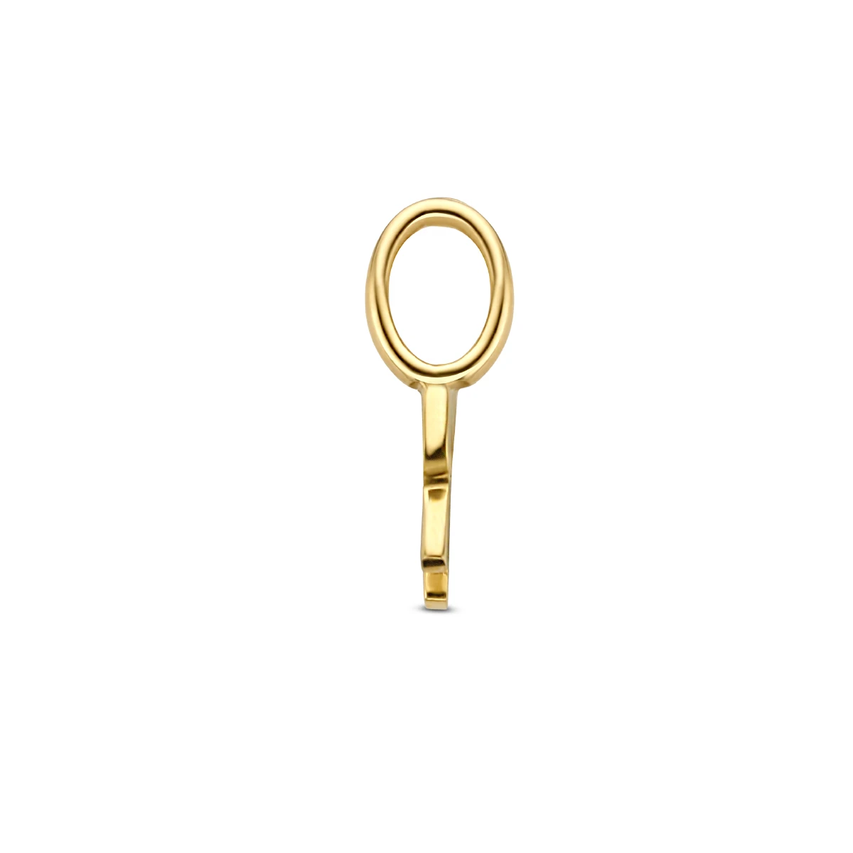 hanger letter 14K geelgoud